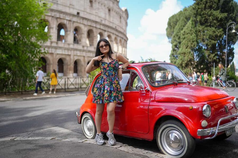 La Dolce Vita: Cruising Rome in a Classic Fiat 500 - The best drive-by moments you actually remember