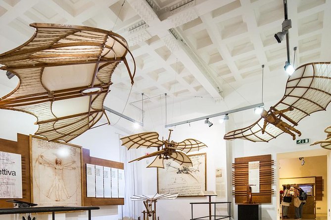 Leonardo da Vinci Museum: the Universal Genius and His Works - Inside Museo/Mostra Leonardo da Vinci: Il Genio le Invenzioni (Stop 1)
