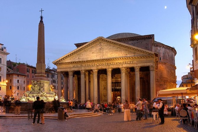 Marvels Of Rome At Night - Private Tour - Pantheon glow: a Roman temple, now a church