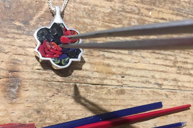 Micromosaic Jewelry Workshop in Rome, Italy - From Roman mosaic technique to your micromosaic pendant