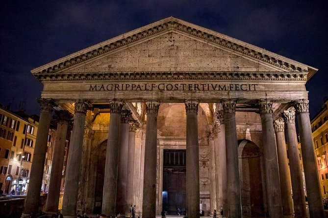 Moonlight Rome: Night Walking Tour of Roman Highlights - Trevi Fountain: coins, photos, and a little extra time to slow down