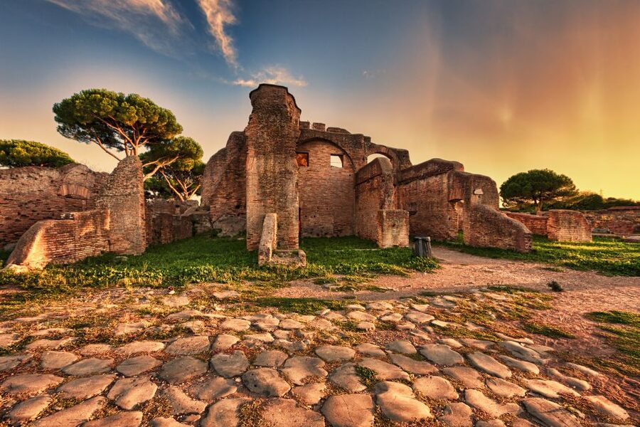 Ostia Antica Small Group Tour - Baths of Neptune: Roman cleaning, lounging, and workouts