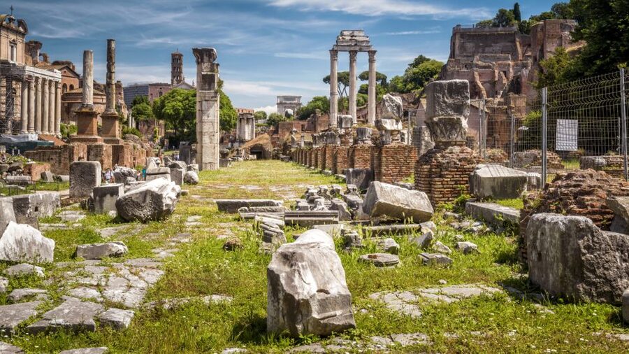 Palatine Hill and Roman Forum Tour with Fast-Track Entrance - House of the Vestal Virgins, Senate House, and Basilica of Maxentius