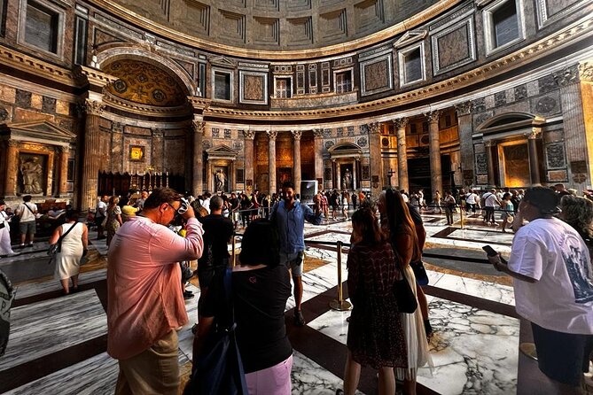 Pantheon: Semi-private Guided Tour with Entry Ticket - The Tour Flow: What Happens Once You’re Inside