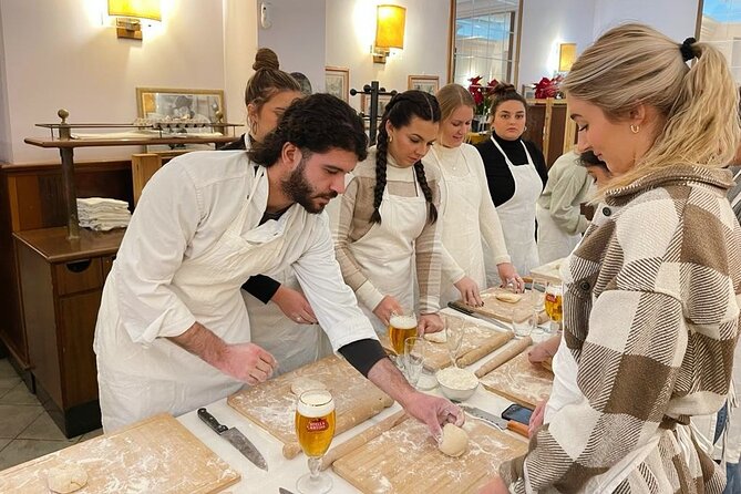 Pasta and Tiramisu Cooking Class in Rome, Piazza Navona - Bruschetta, beer or wine, and how the course flow keeps you relaxed