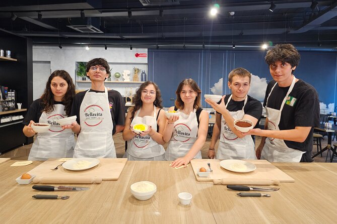 Pasta Fettuccine, Ravioli and Tiramisu MasterClass - Ravioli Basics, Sage Butter, and the Art of Sealing