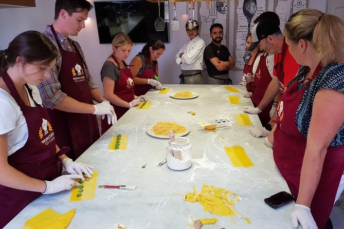 Pasta Making and Tiramisù Class in Rome (SHARED) - Timing, group size, and the English-speaking chef setup