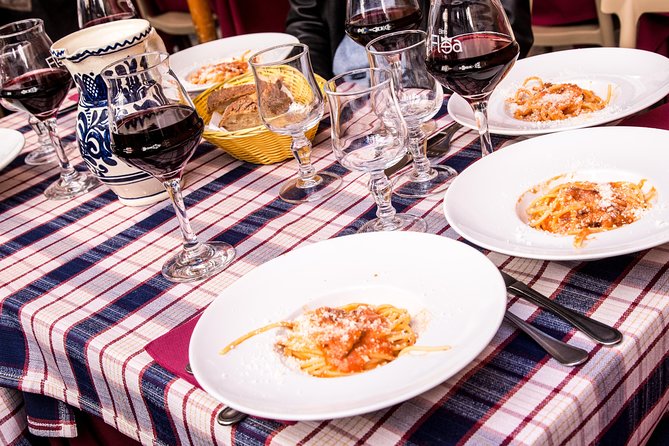 Pasta, Pizza & Gelato Food Tour in the Heart of Ancient Rome - What you actually eat: carbonara, pizza, gelato, and wine