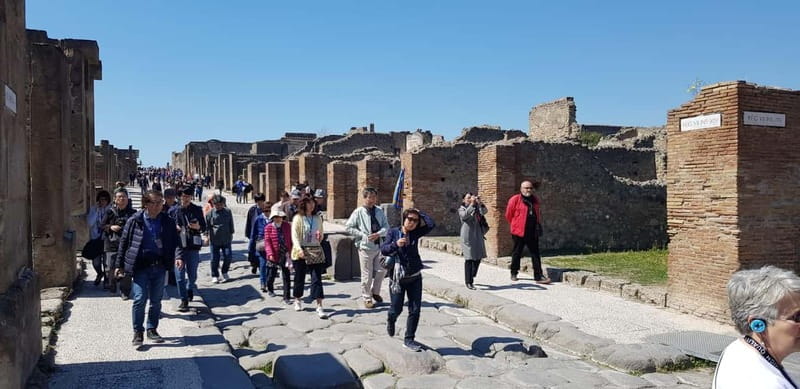Pompeii: Entry Ticket w/ Guide and Transfers or Audio Guide - House of the Vettii and Villa of the Mysteries: art and status
