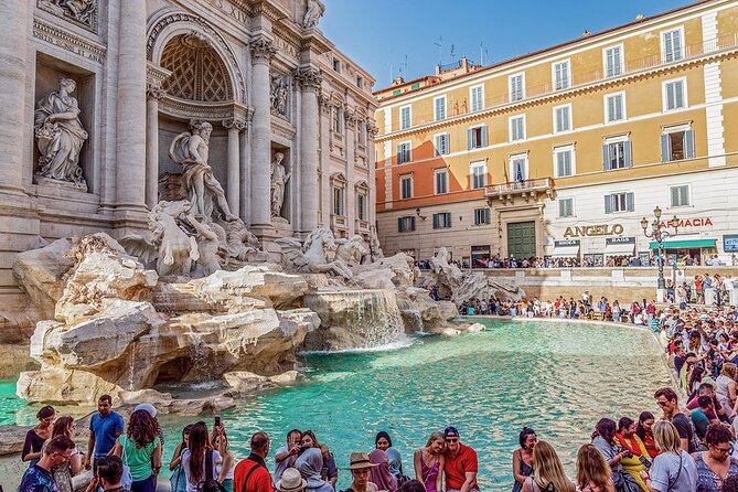 Pre-cruise Private Tour Visit Rome Major Attractions Civitavecchia Port Drop Off - Trevi Fountain and Circus Maximus: big icons, brief photo time