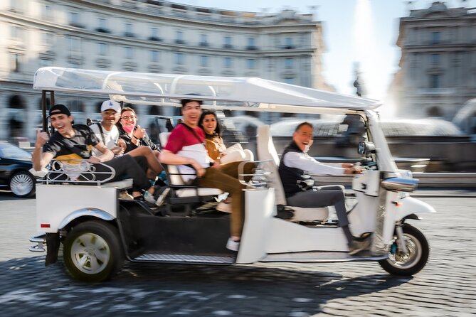 Private: 3 hours ETuk Tour in Rome - Key highlights to know before you go