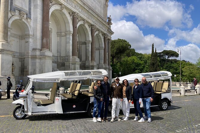 Private: 3 hours ETuk Tour in Rome - Terrazza del Gianicolo: the panoramic break you actually need