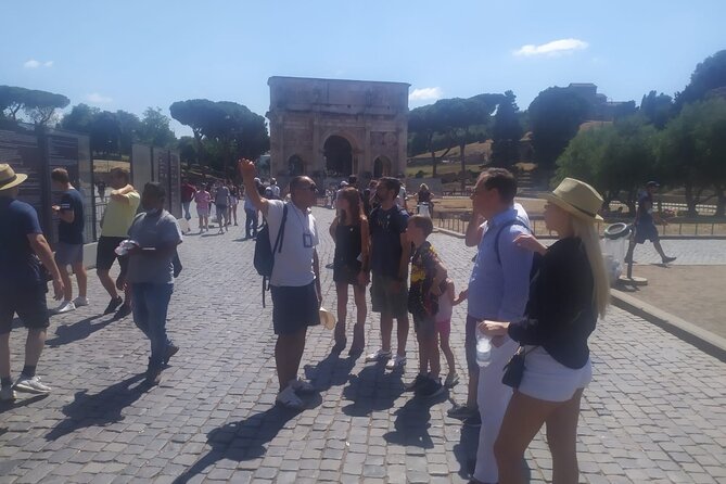 Private Colosseum Tour with Roman Forum & Palatine Hill - Entering the Colosseum with a small group and the right starting point