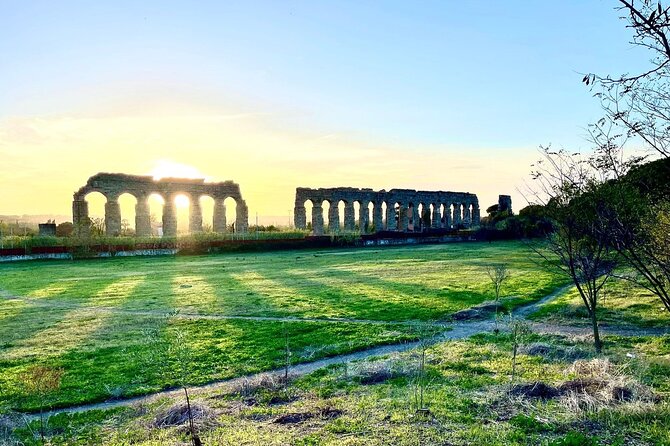 Private E-bike tour of Appian way, Aqueduct & catacombs with food - Circus of Maxentius and Villa Maxentius: imperial-scale remnants