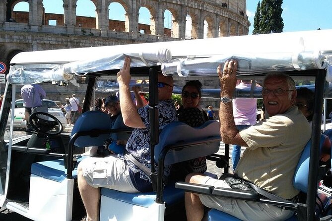 Private Evening Golf Cart Tour of Rome with Aperitivo - Piazza Venezia and a panoramic viewpoint: the moment you pause for the view