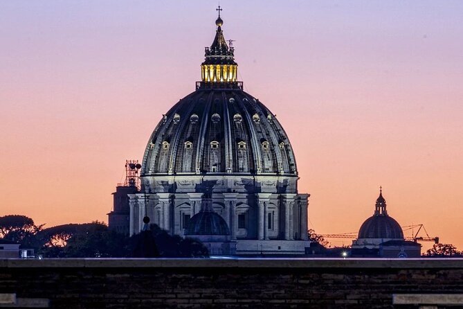 Private Golf Cart Twilight Tour Rome - Stop 1, St. Peter’s Square: the calm start before the rush