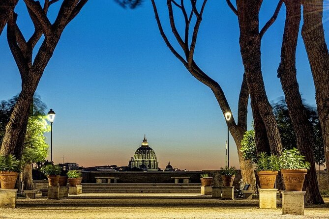 Private Golf Cart Twilight Tour Rome - Stop 2, the Colosseum area: quick views, ticket reality