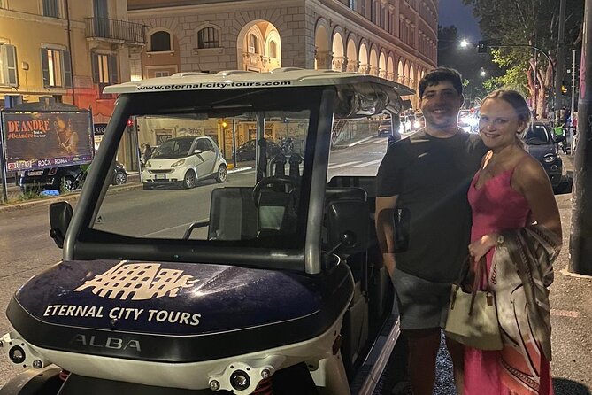 Private Golf Cart Twilight Tour Rome - Price, duration, and what 2.5 hours buys you