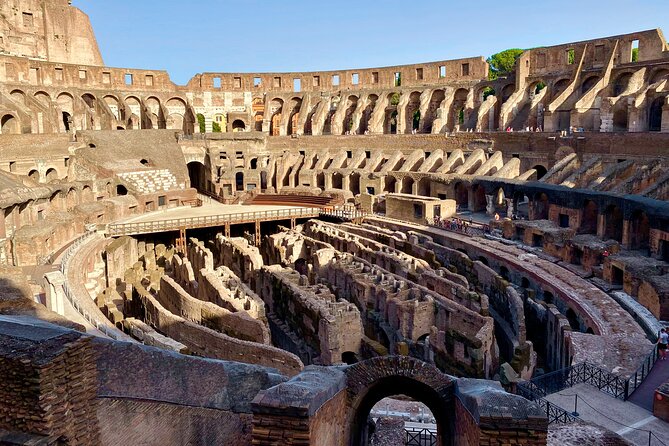 Private Guided Tour of Colosseum Underground OR Arena and Forum - A Private Colosseum and Forum Day That Actually Makes Sense