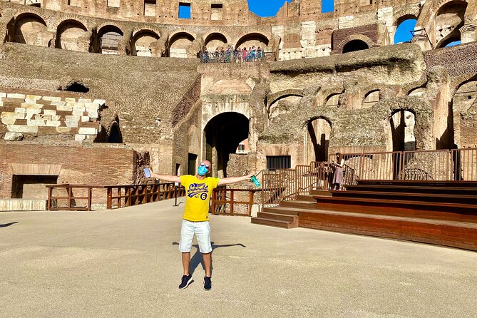 Private Guided Tour of Colosseum Underground OR Arena and Forum - Roman Forum Power Walk: Senators, Vestal Virgins, and Caesars