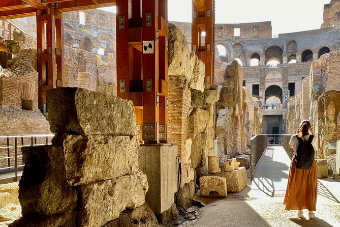 Private Guided Tour of Colosseum Underground OR Arena and Forum - Entering The Colosseum: Underground, Arena Floor, and Porta Libitinaria