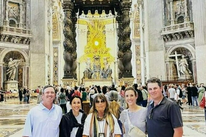 Private Guided Tour of Vatican Museums & Sistine Chapel - St. Peter’s Basilica: same day access, with a connecting door