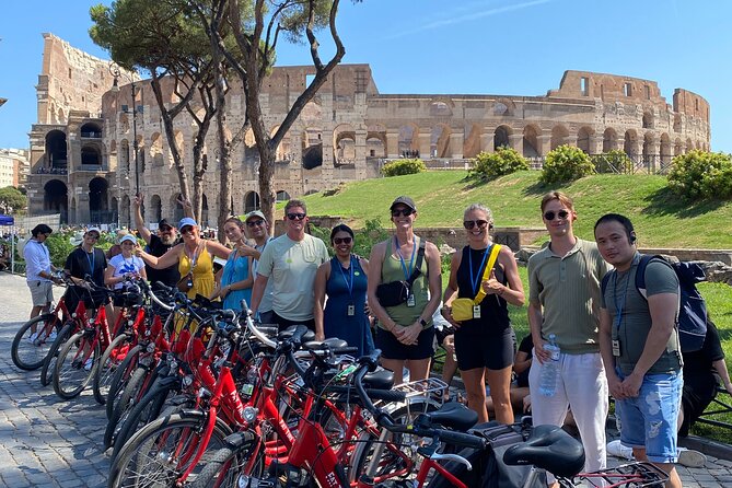 Private Rome Bike Tour - Via dei Fori Imperiali ride: the Imperial Forums perspective many miss
