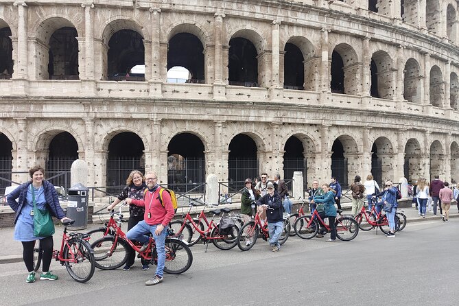 Private Sacred Relics Jubilee Bike Tour - Piazza Venezia, the Pantheon, and Trevi Fountain by Bike