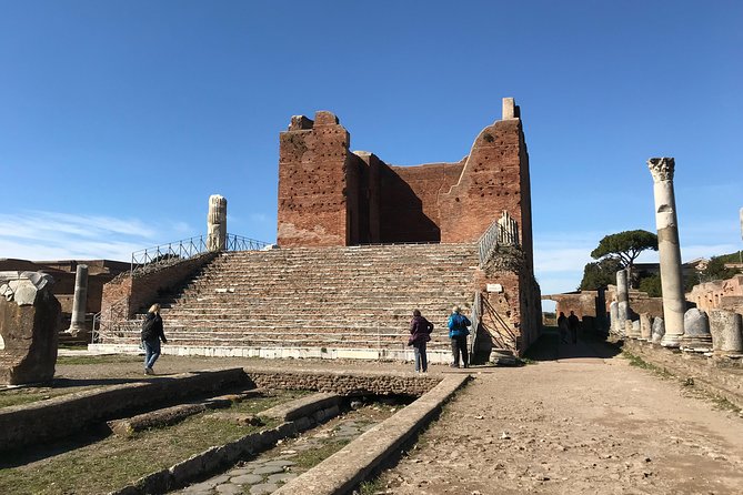 Private tour of Ostia, the ancient city harbor, by van with a PhD archaeologist - Meet your PhD archaeologist, and why the van pickup helps