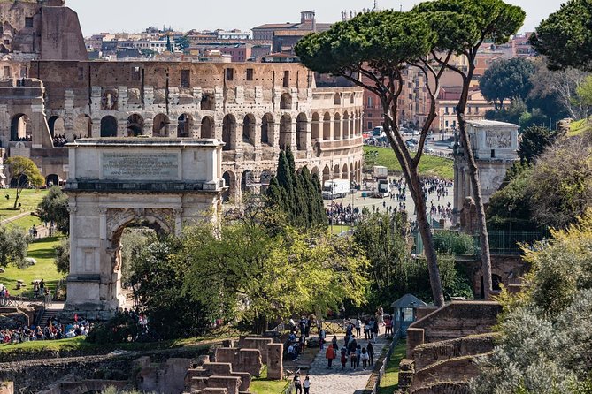 Private Tour of the Colosseum with Roman Forum & Palatine Hill - Entering the Colosseum on the right side of the lines