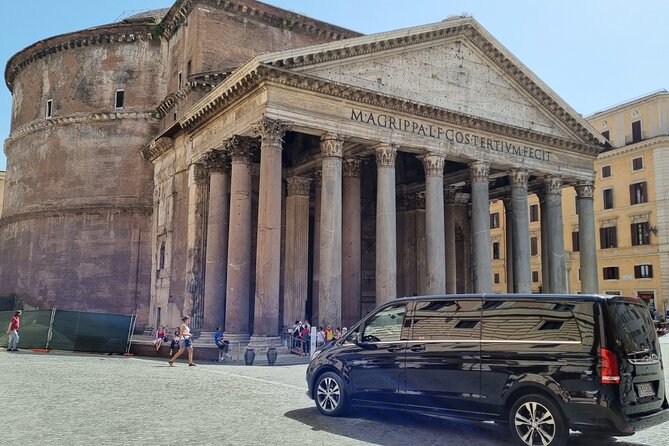 Private Transfer from Rome Fiumicino airport to/from Rome - Getting Dropped at Your Rome Hotel (Not Just Anywhere)