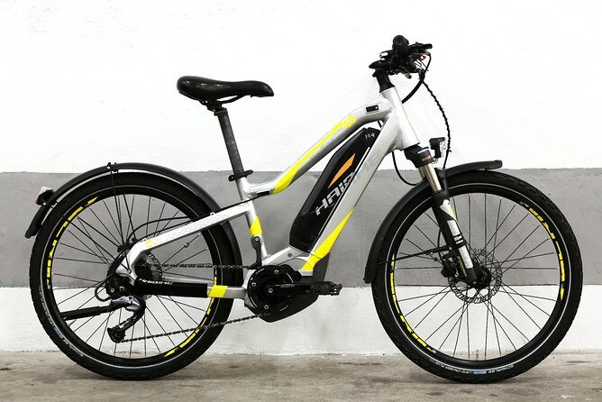 Quality E-Bike Rental in Rome - City touring on the Cannondale City E-Bike, low entry comfort and easy handling