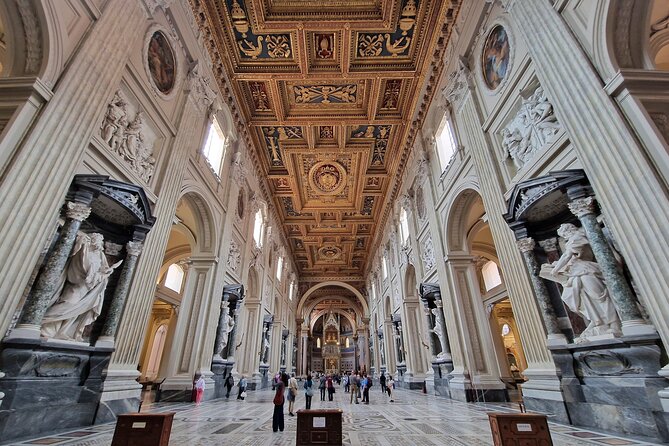 Relics from Passion of the Christ Tour in Rome - Stop 4: San Giovanni in Laterano, Borromini symbolism and Peter and Paul