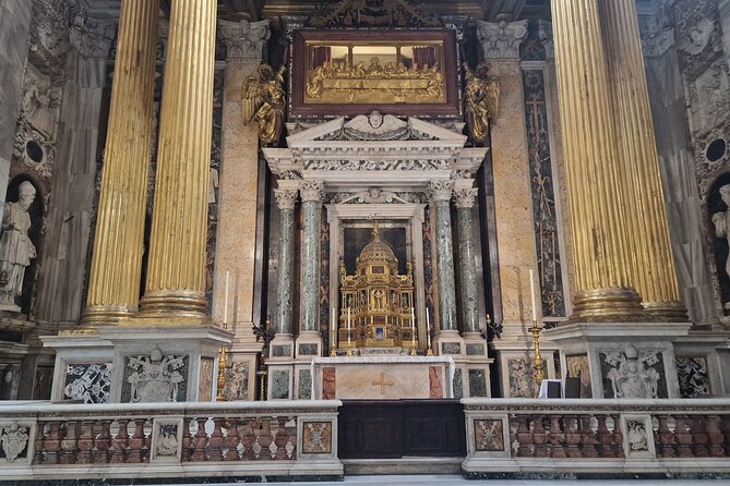 Relics from Passion of the Christ Tour in Rome - Stop 1: Santa Maria Maggiore, manger wood and Bernini’s presence