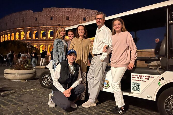 Rome 2 hour Golf Cart night tour with Hotel Pickup - Key things I’d plan around before you go