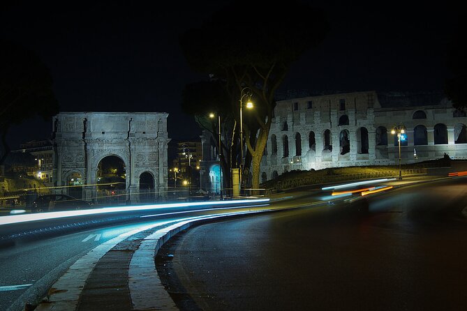 Rome 2 hour Golf Cart night tour with Hotel Pickup - Piazza Venezia and the independence-day style monument: strong night photos