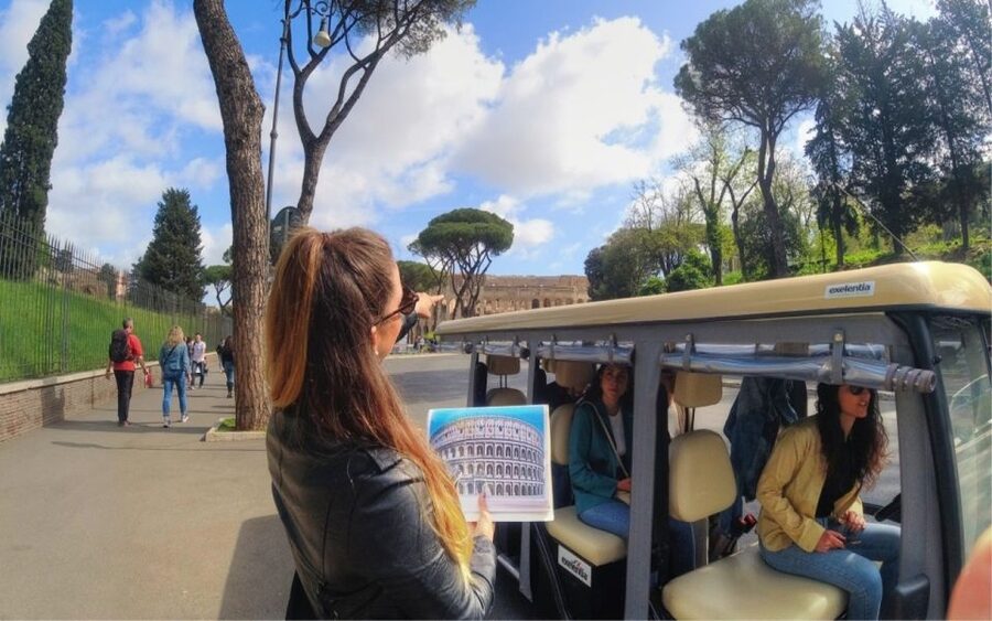 Rome: 3-Hour Panoramic Luxury Golf Cart Tour - Pincio Terrace Panoramas, Far From the Noise