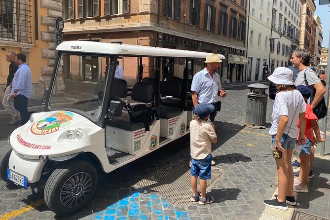 Rome: 3 Hours Private/Group Tour Golf cart with Gelato - Key highlights worth planning around