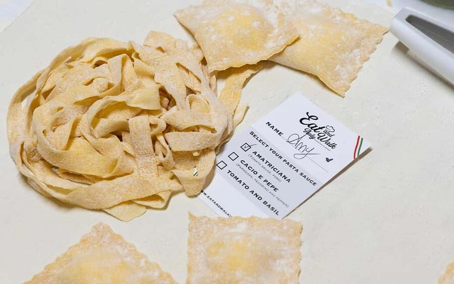 Rome: 3-in-1 Fettuccine, Ravioli, and Tiramisu Cooking Class - Ravioli With Butter and Sage: Filling and Shaping That Clicks