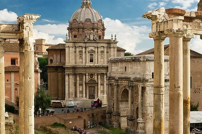 Rome 4 Hours Private Guided Tour with Pickup in Luxury Minivan - Victorian-Style Ala Brasini Complex: Modern Buildings with Roman Styling
