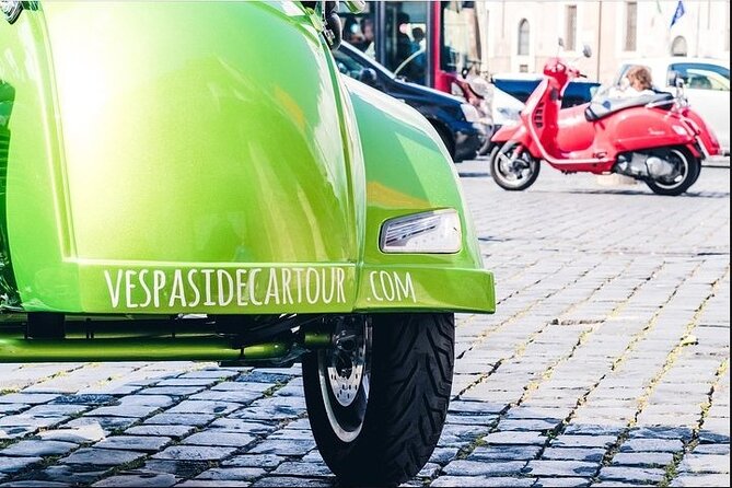 Rome Afternoon Sightseeing Vespa Sidecar Tour with Gourmet Gelato - Piazza Navona: Baroque energy in a real public square