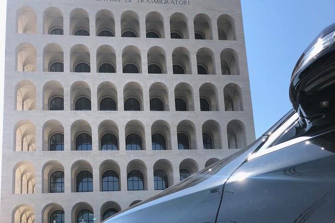 Rome Airport Transfer - ONE WAY - Optional 3-Hour Rome Sightseeing Upgrade With Your Driver