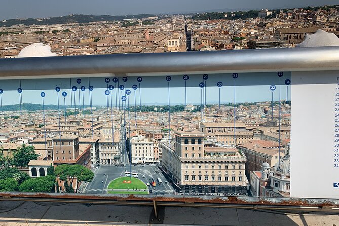 Rome: Altar of the Fatherland Elevator and Museums Tickets - Comfort, calories, and the stair reality