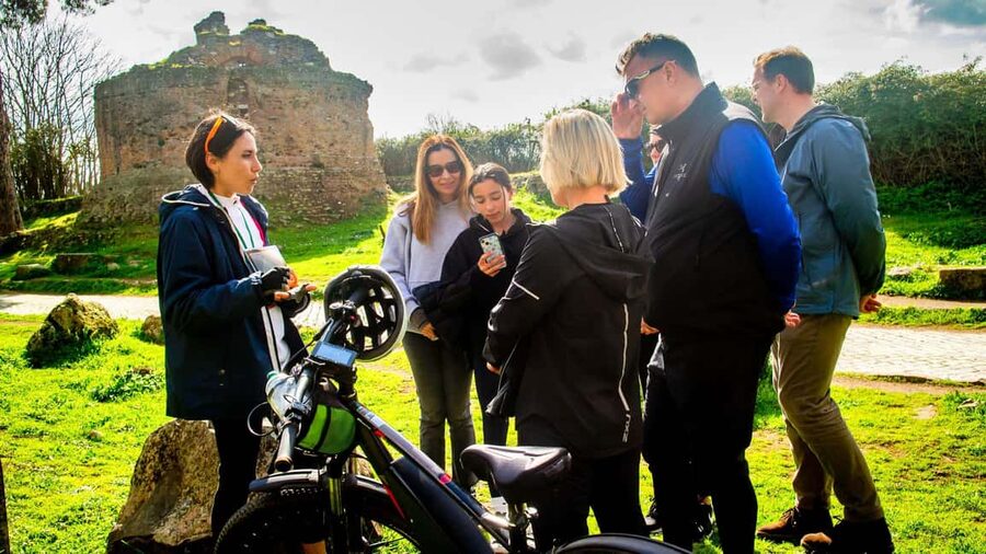 Rome: Appian Way Aqueducts Bike Tour (UPG Catacombs & Lunch) - Caffarella Park and Ninfeo di Egeria: the “pastoral Rome” stretch