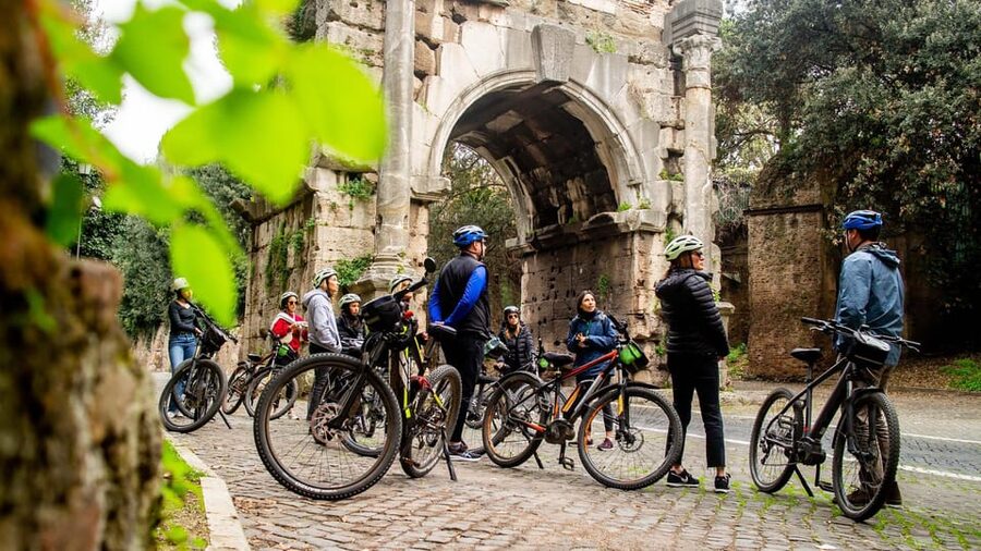 Rome: Appian Way Aqueducts Bike Tour (UPG Catacombs & Lunch) - Villa dei Quintili, Cecilia Metella, Circus of Maxentius, Baths of Caracalla: the monumental finale
