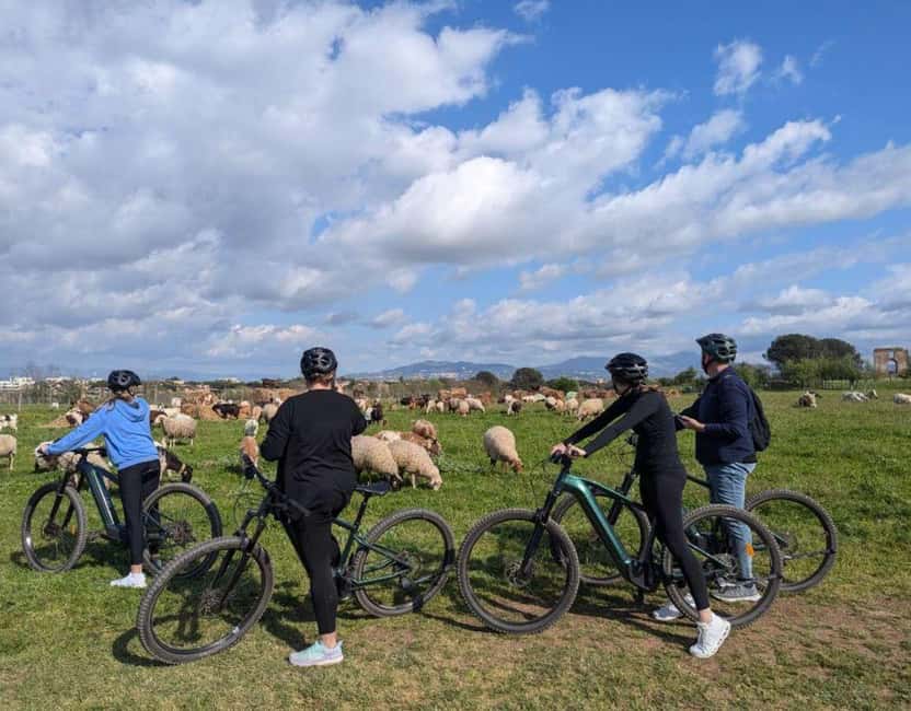 Rome: Appian Way, Aqueducts, & Catacombs E-Bike Guided Tour - Cycling the Via Appia Antica for 70 Minutes