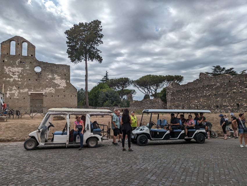 Rome: Appian Way & Catacombs Golf Cart Shared Tour - Price and value: what $95 buys you (and what it does not)