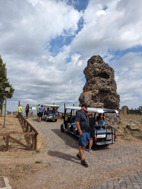 Rome: Appian Way & Catacombs Golf Cart Shared Tour - Domine Quo Vadis: Christ and Saint Peter on the Appian Way