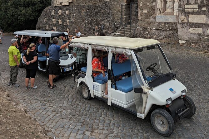 Rome: Appian Way & Catacombs Golf Cart Tour - Shared|Small groups - Domine Quo Vadis: the quick church stop with a big tradition