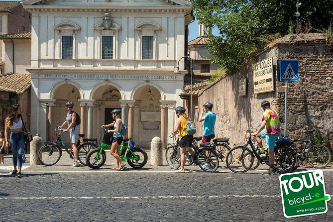 Rome:Appian Way E-bike Tour, Catacombs, Aqueducts & Transfer - The Cycling Route Plan: Mostly Car Free, With Only a Couple of Crossings
